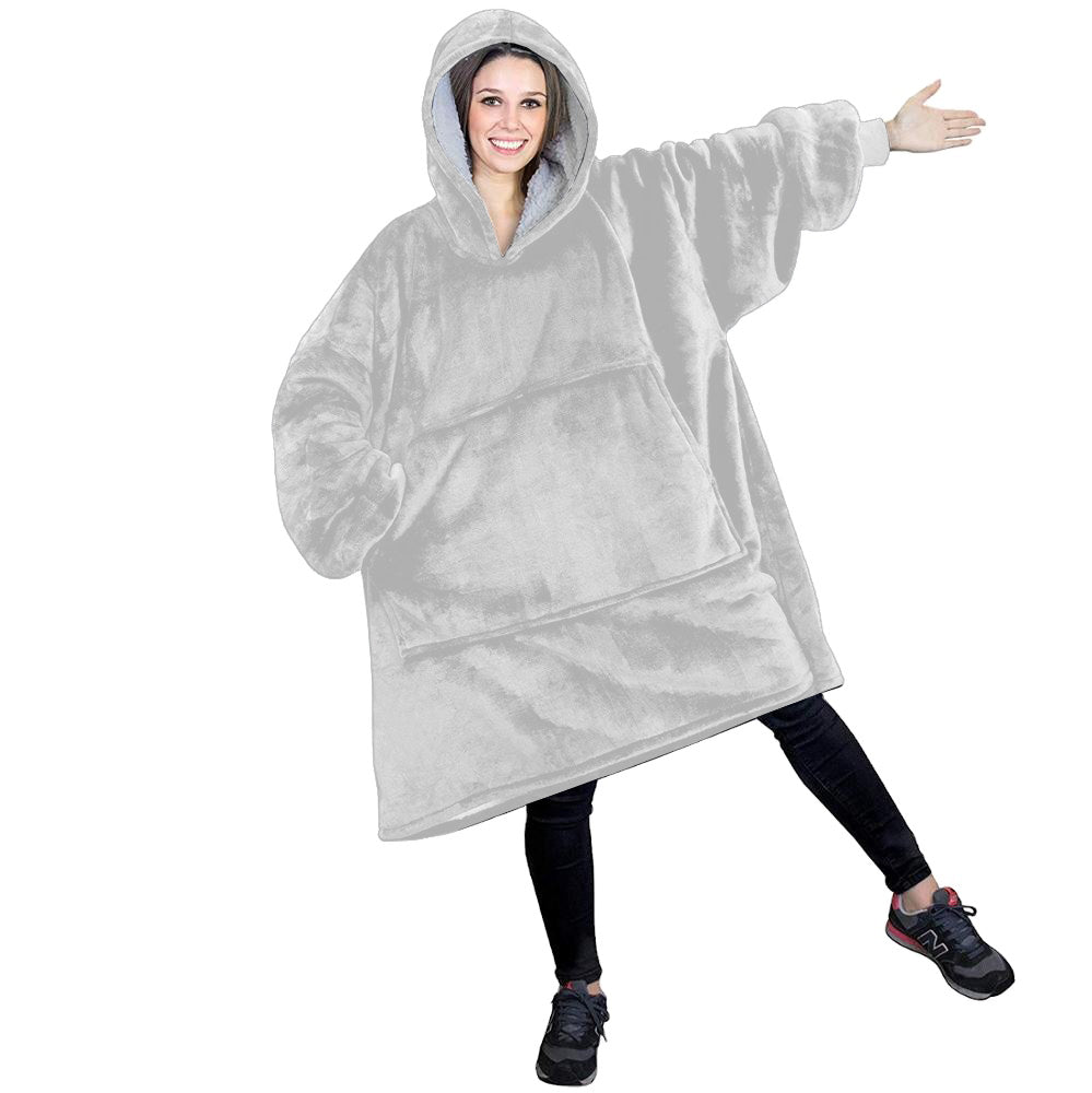HOodie Oversized Hoodies Snuggy Hooded Blanket Super Plush Fleece Wearable Large