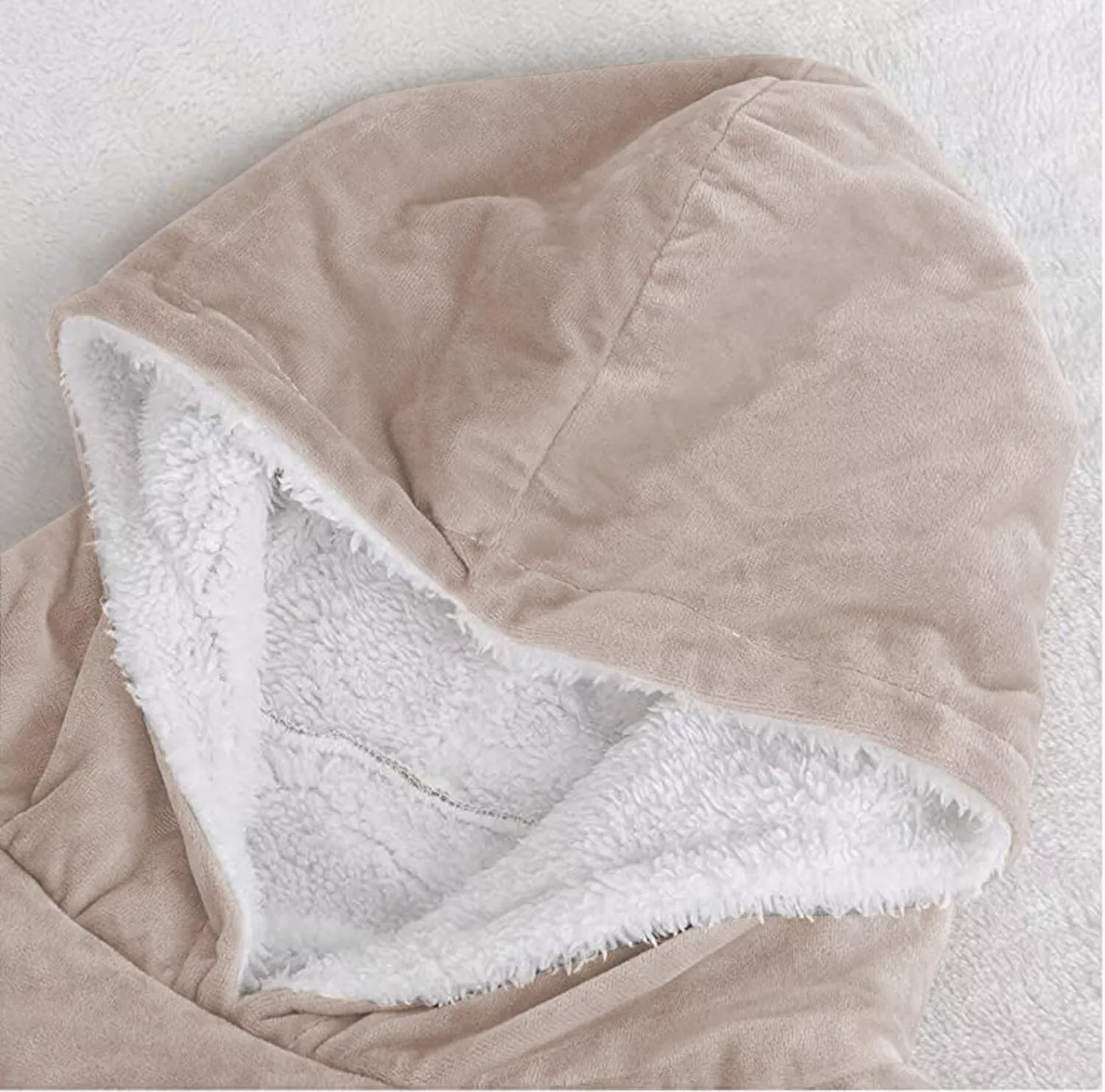 HOodie Oversized Hoodies Snuggy Hooded Blanket Super Plush Fleece Wearable Large
