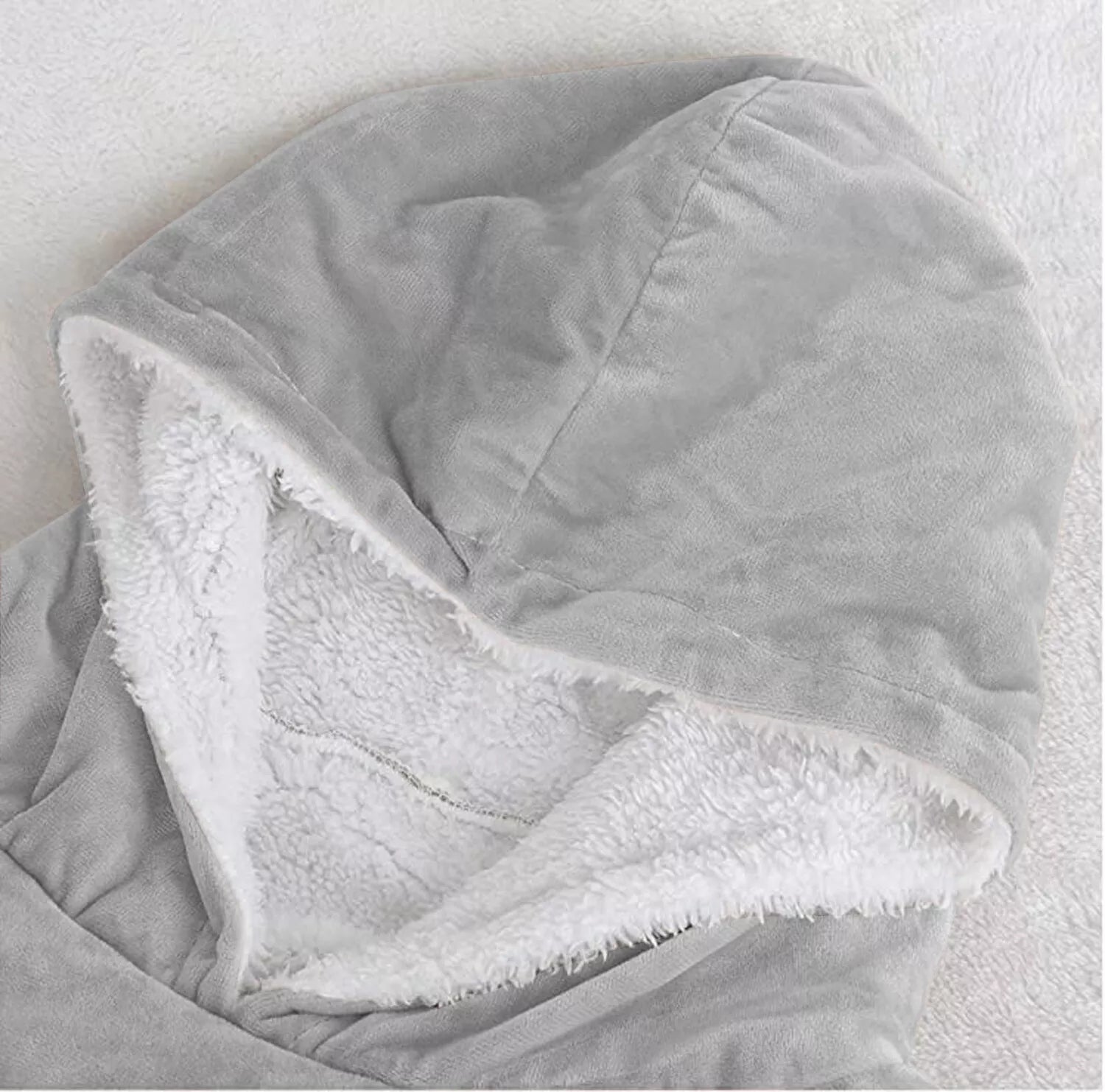 HOodie Oversized Hoodies Snuggy Hooded Blanket Super Plush Fleece Wearable Large