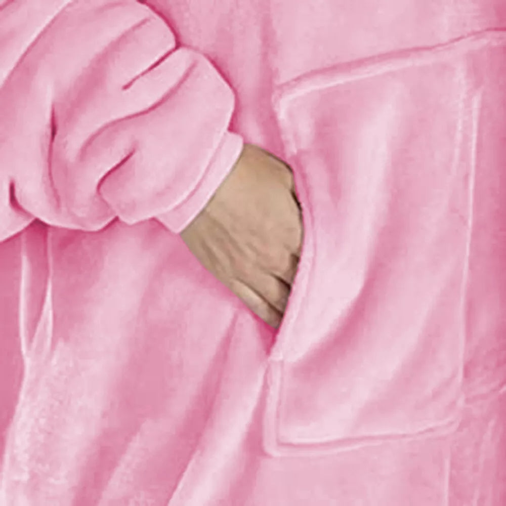 HOodie Oversized Hoodies Snuggy Hooded Blanket Super Plush Fleece Wearable Large
