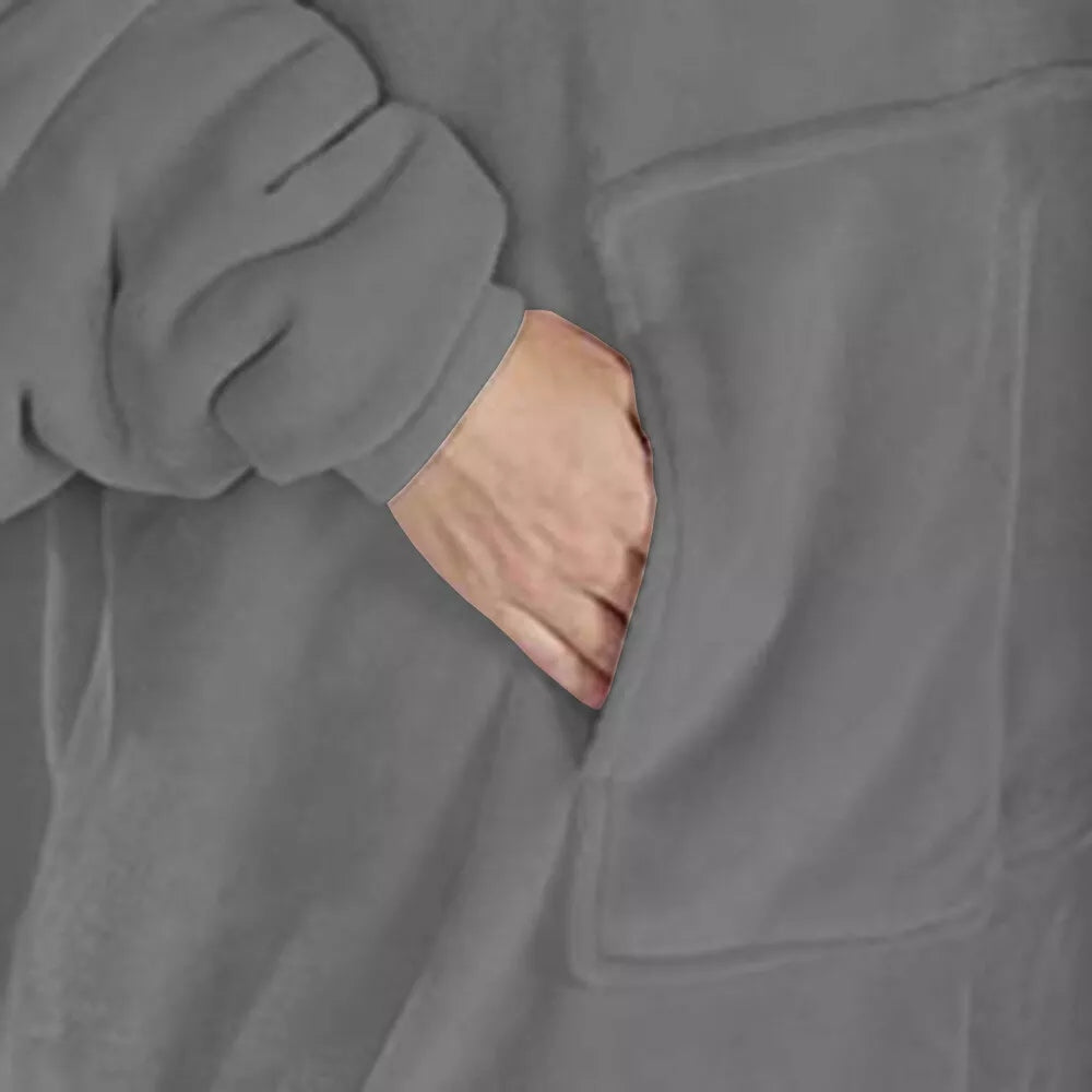 HOodie Oversized Hoodies Snuggy Hooded Blanket Super Plush Fleece Wearable Large