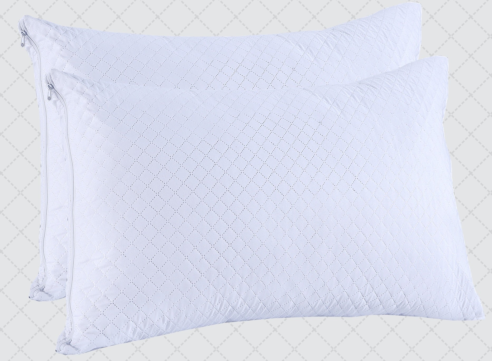 Quilted Pillow Protectors - Fresh Filling