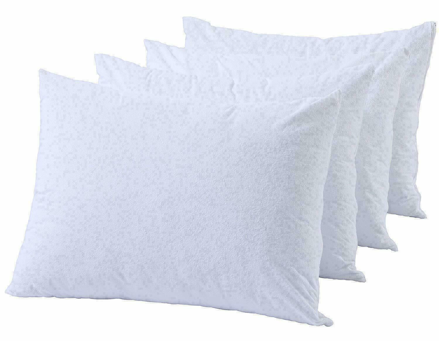 Waterproof Pillow Protectors - Terry Towel Top